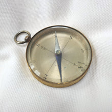 Gilt Brass Pocket Compass c.1890