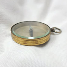 Gilt Brass Pocket Compass c.1890