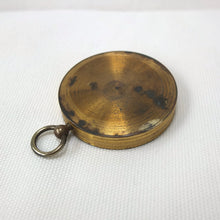 Gilt Brass Pocket Compass c.1890