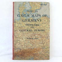 Notes on G.S.G.S. Maps of Germany (1944)