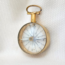 Georgian Gilt Pocket Compass c.1815