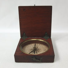 Georgian Wooden Pocket Compass c.1820