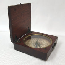 Georgian Wooden Pocket Compass c.1820