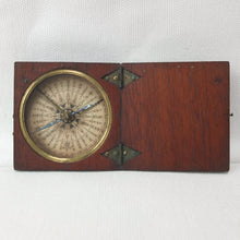 Georgian Wooden Pocket Compass c.1820