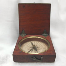 Georgian Wooden Pocket Compass c.1820