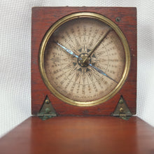 Georgian Wooden Pocket Compass c.1820