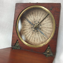 Georgian Wooden Pocket Compass c.1820