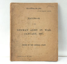 Handbook of the German Army in War (1917)
