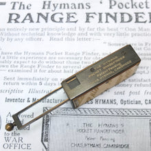 Hymans Pocket Rangefinder (1915)