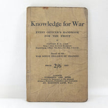 Wissen für den Krieg (1916)