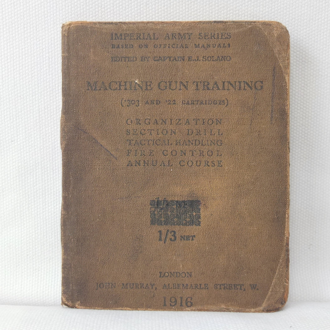 Machine Gun Training (1916)