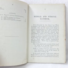Royal Navy Medical and Surgical Handbook (1916)