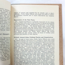 Military Government in Germany - Public Safety (1945)