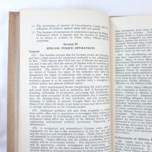 Military Government in Germany - Public Safety (1945)