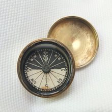 Miniature Francis Barker Singer's Patent Compass c.1870