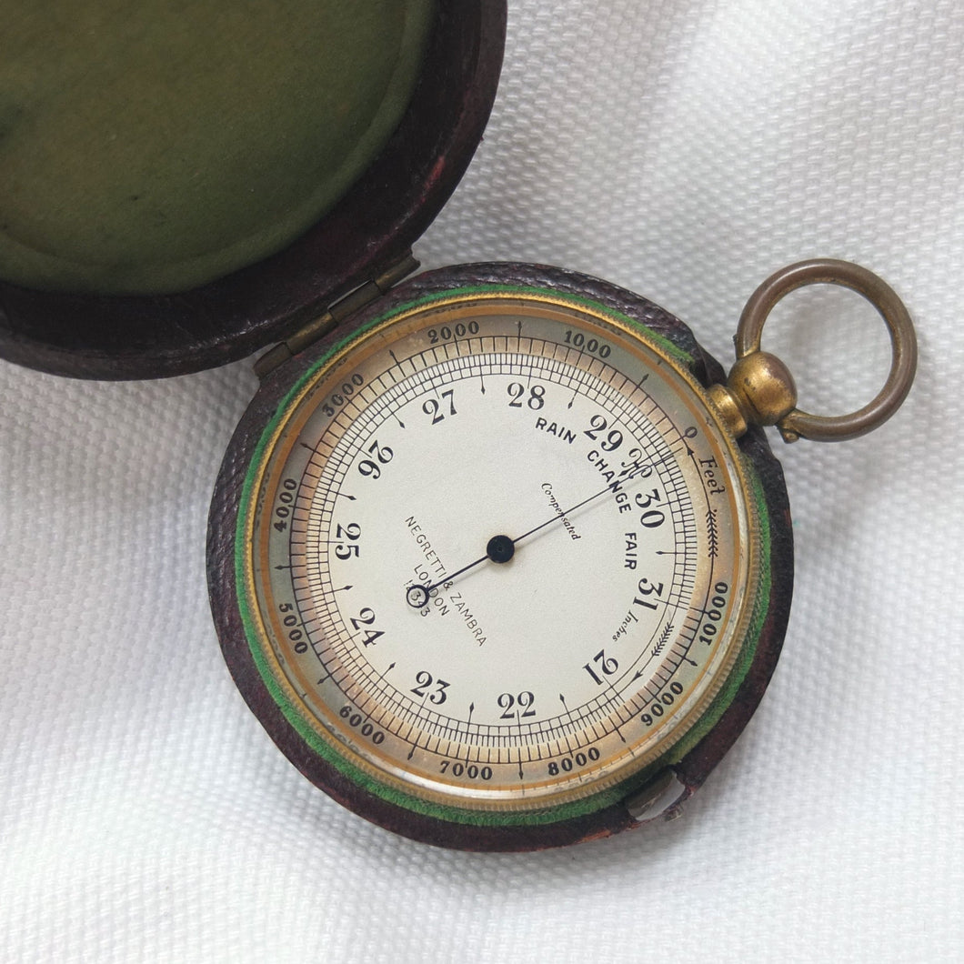 Negretti & Zambra Altimeter Barometer Compass c.1890