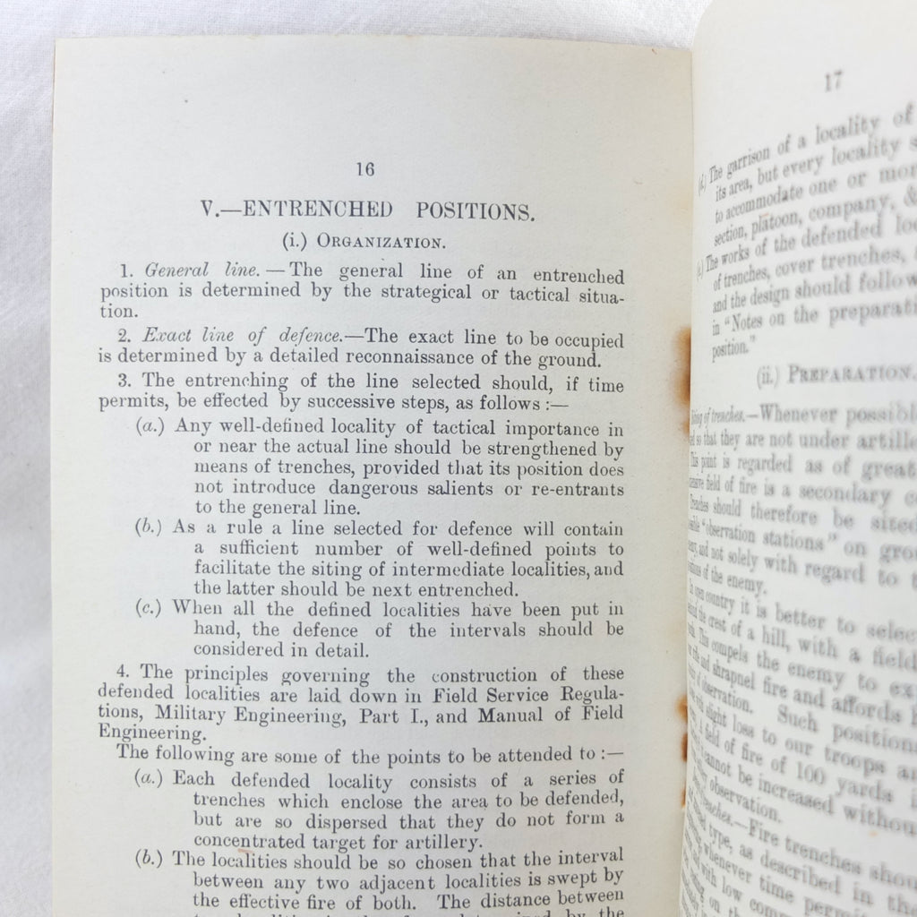 Notes From the Front - Part II (1915) | WW1 Trench Warfare Manual ...