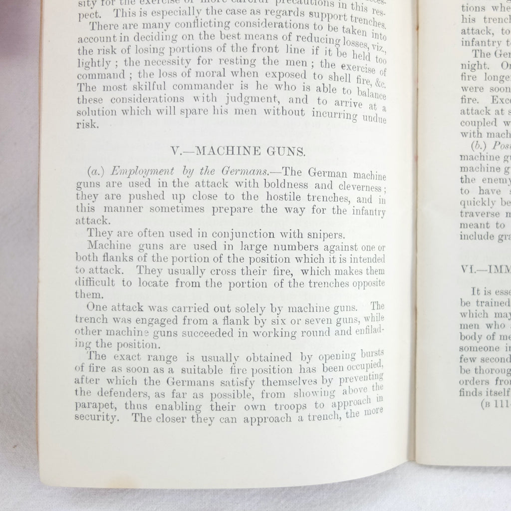 Notes From the Front - Part III (1915) | WW1 Trench Warfare Manual ...