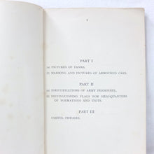 Notes on Enemy Army identifications - Germany (1939)