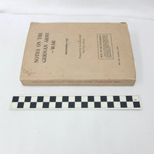 Notes on the German Army - War (1940)