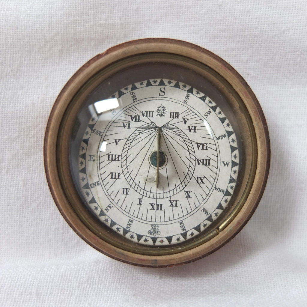 Georgian Pocket Sundial Compass c.1840 | Compass Library