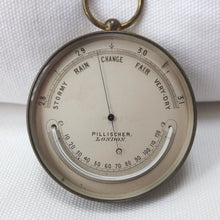 Pillischer Pocket Barometer Thermometer c.1865
