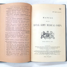 Manual For the Royal Army Medical Corps (1899)