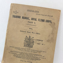 Training Manual Royal Flying Corps - Part I (1914)