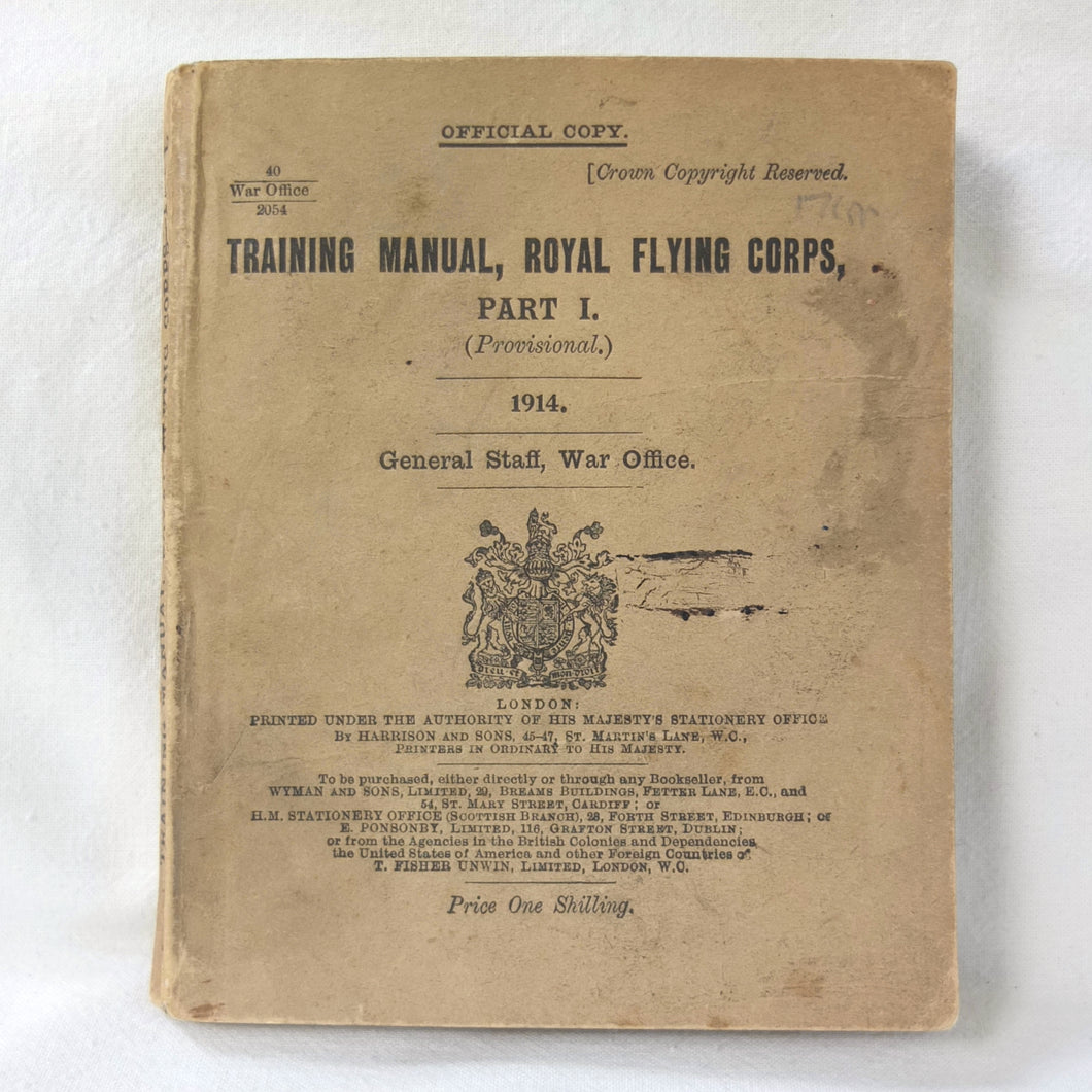 Training Manual Royal Flying Corps - Part I (1914)