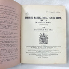 Training Manual Royal Flying Corps - Part II (1914)