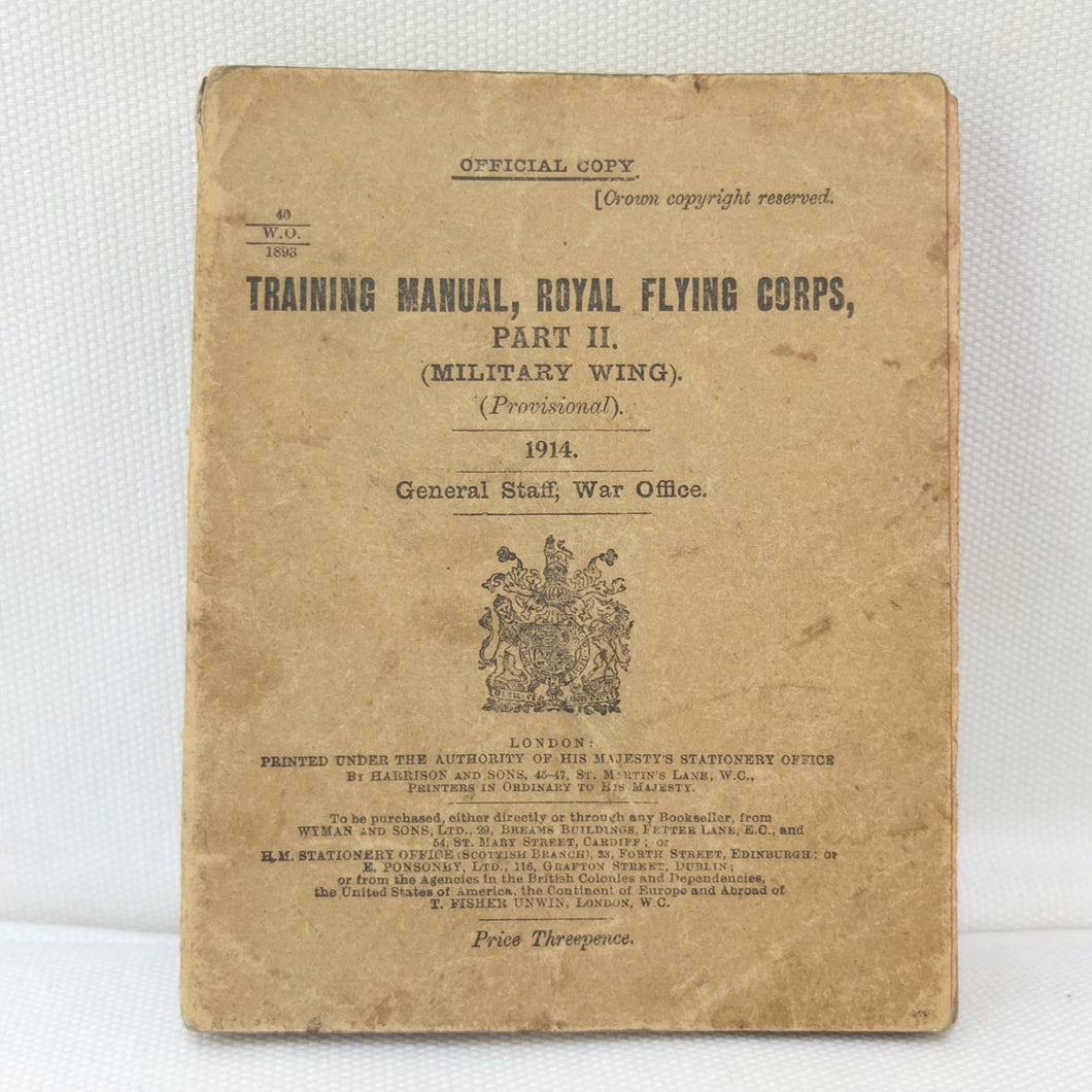 Training Manual Royal Flying Corps - Part II (1914)