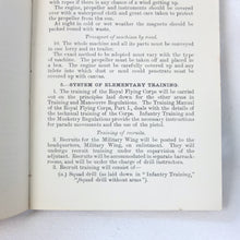 Training Manual Royal Flying Corps - Part II (1914)