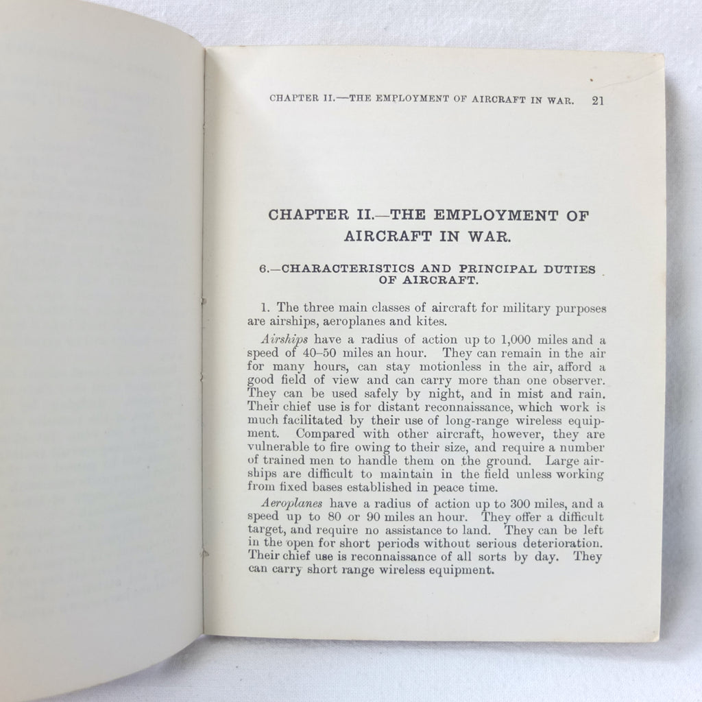 Training Manual Royal Flying Corps - Part II (1914) – Compass Library