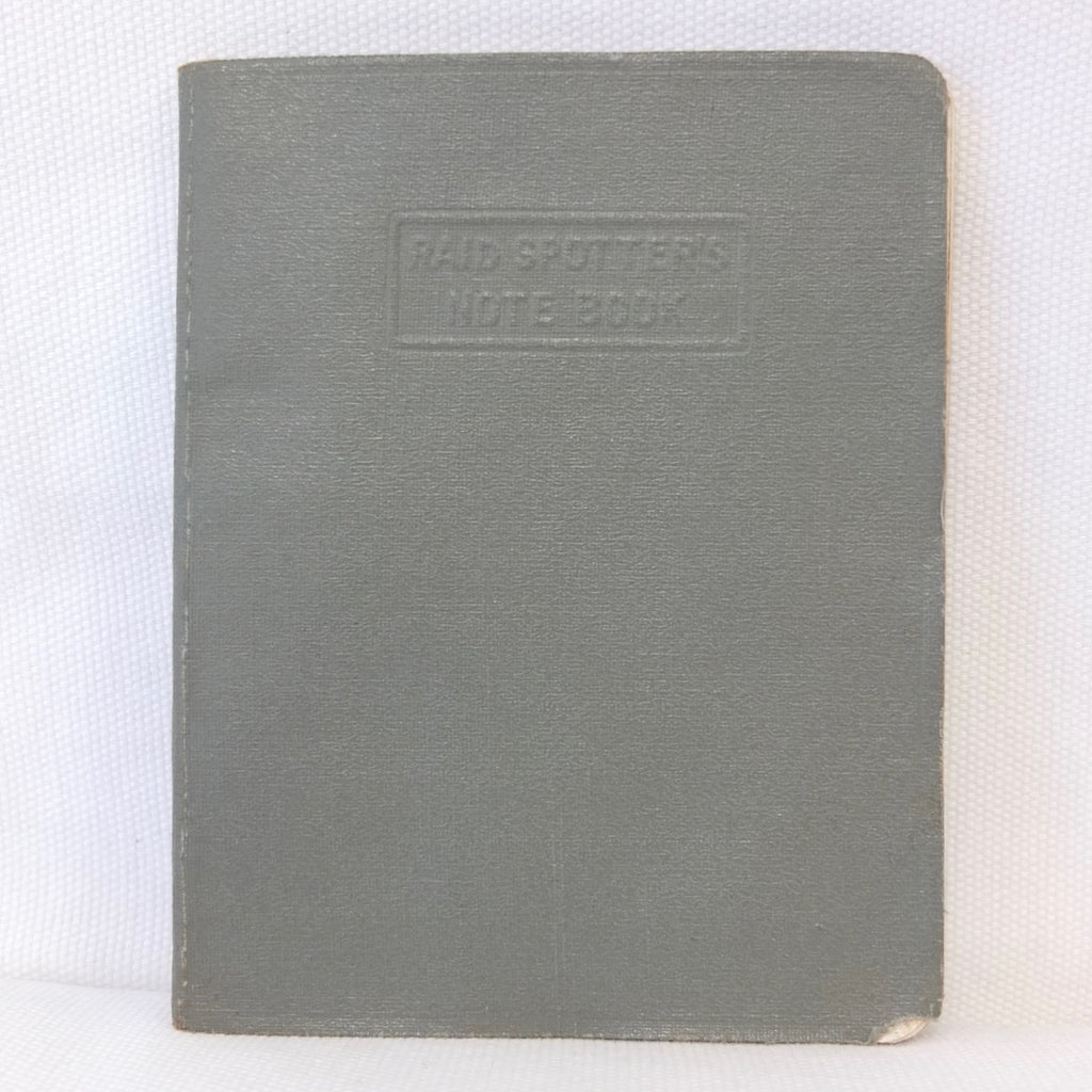 Raid Spotter's Note Book (1941) – Compass Library