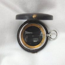 Silver Francis Barker Pebble Lens Compass c.1900