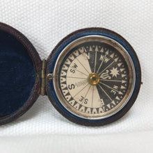 Singer's Patent Leather Cased Compass c.1868