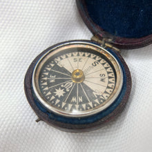 Singer's Patent Leather Cased Compass c.1868
