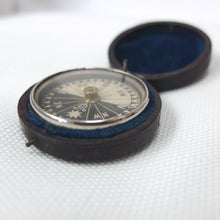 Singer's Patent Leather Cased Compass c.1868