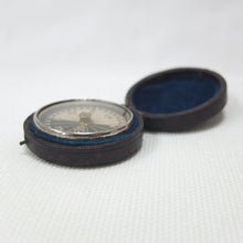 Singer's Patent Leather Cased Compass c.1868