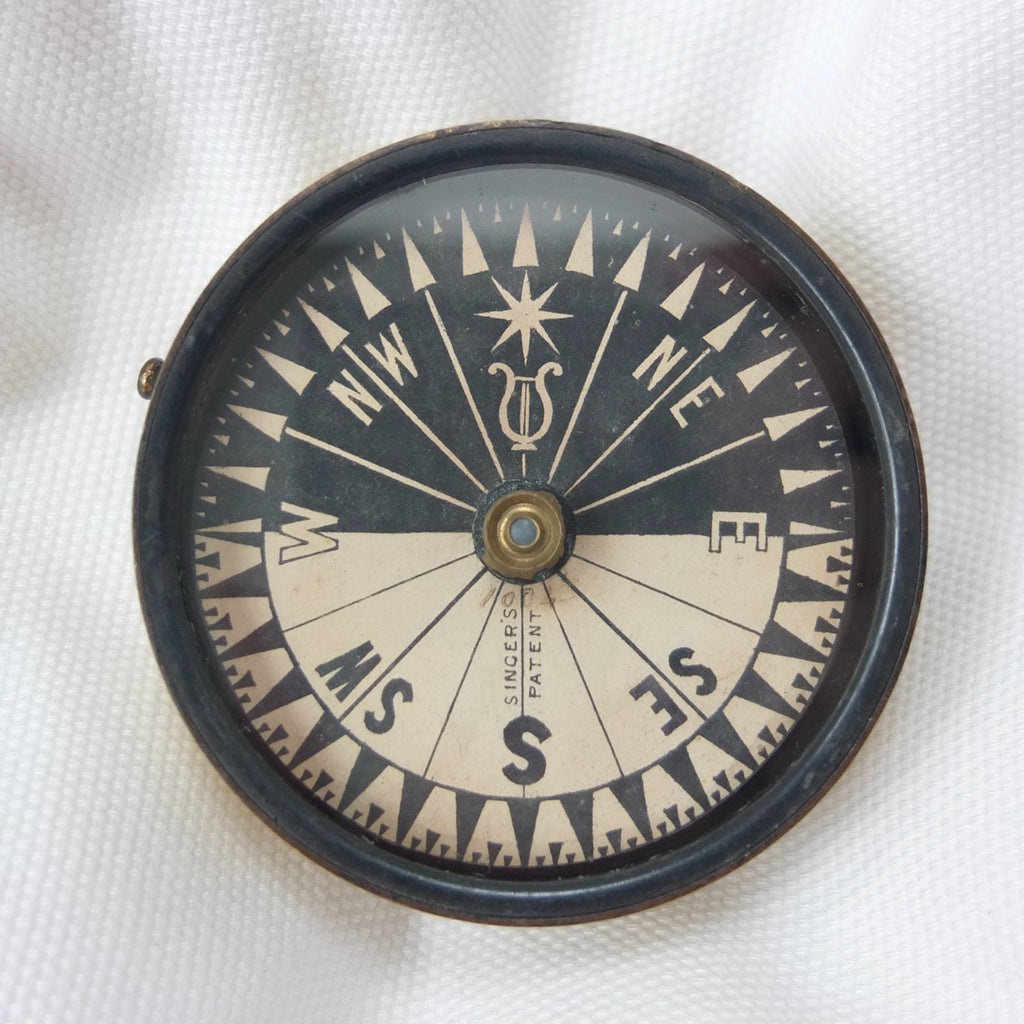R Library Compass Singer's Patent Mariners Compass (1862) – Compass Library