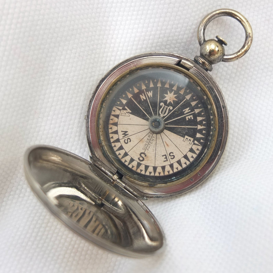 Singer's Patent Pocket Compass c.1868