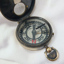 Francis Barker Skeleton Dial Compass c.1880