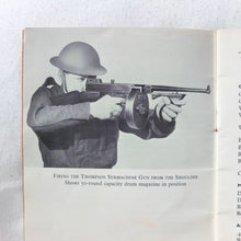 Thompson Submachine Gun Manual c.1940