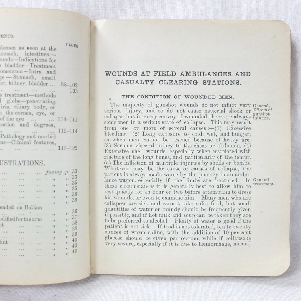 Memorandum on the Treatment of Injuries in War (1915) – Compass Library