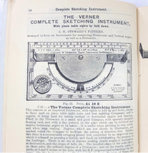 J. H. Steward Verner's Complete Sketching Instrument c.1896