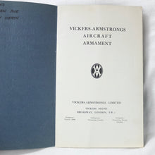 Vickers Armstrongs Aircraft Armament c.1927