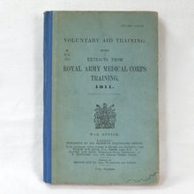 Voluntary Aid Training - Royal Army Medical Corps (1911)