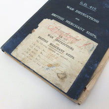 War Instructions for British Merchant Ships (1917)