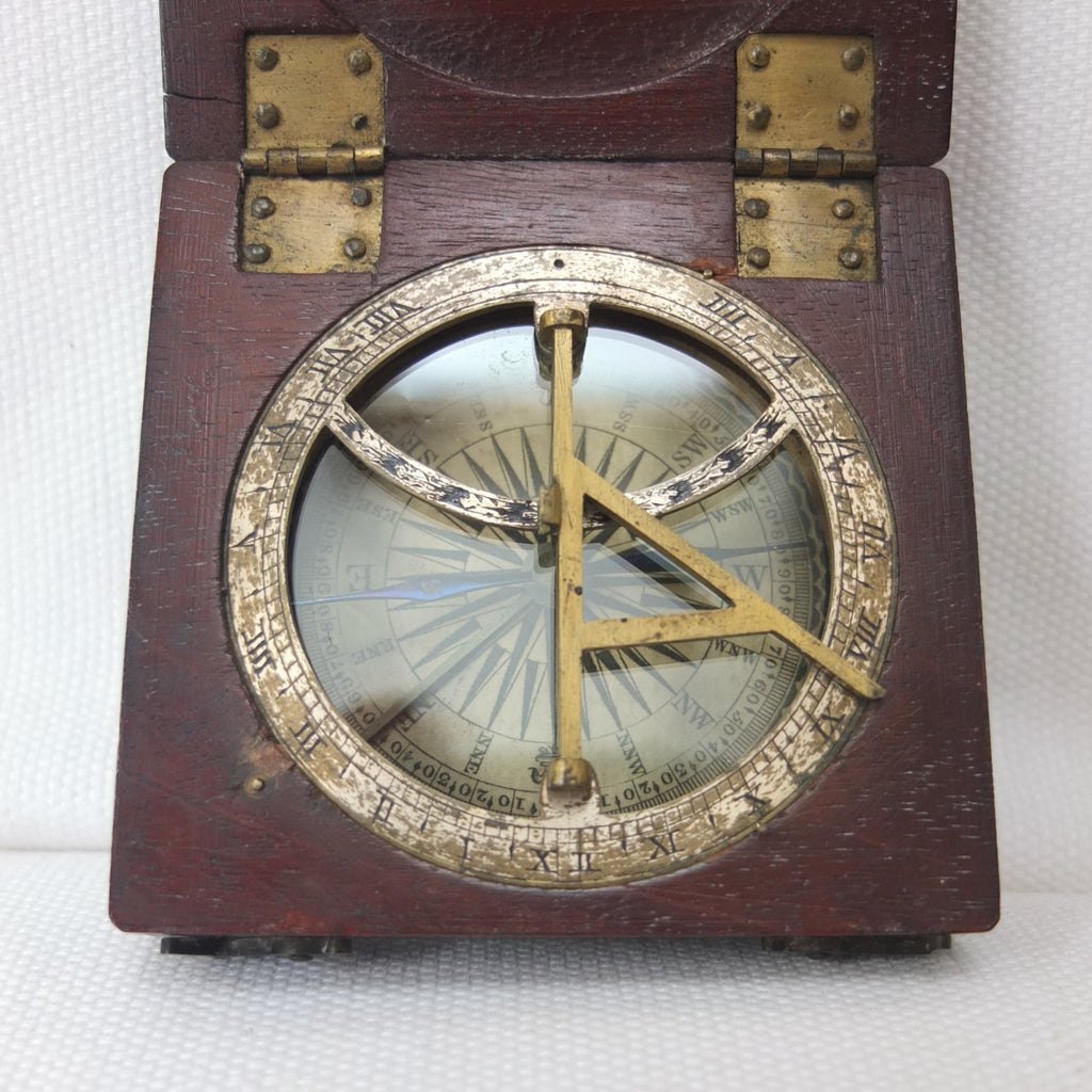 Georgian Pocket Sundial Compass c.1800 – Compass Library