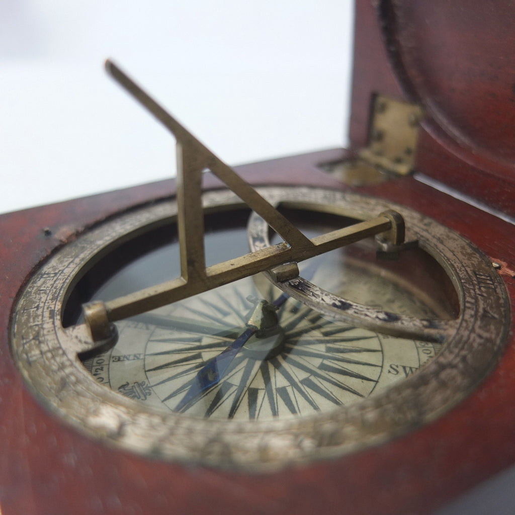 Georgian Pocket Sundial Compass c.1800 – Compass Library